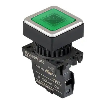 Сигнальная кнопка Autonics LQ3RF-L4GD