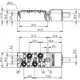 Распределительная коробка Balluff BPI 4M303N-5K-B0-KPX60-100