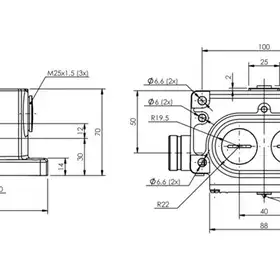 Блочный выключатель Balluff BNS 816-B02-PA-12-602-11-S90L