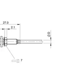 Индуктивный датчик Balluff BES M05ED-PSC08B-BP02-R50