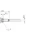 Индуктивный датчик Balluff BES M05ED-PSC08B-BP02-R50