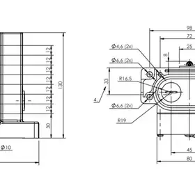 Блочный выключатель Balluff BNS 819-D08-L12-62-10-FD