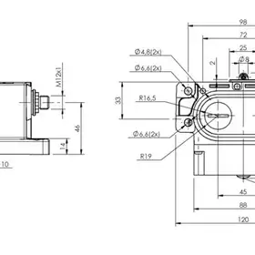Блочный выключатель Balluff BNS 819-D02-L12-62-10-FE-S80R