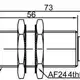 Индуктивный датчик LANBAO LR18XCN08DPCG