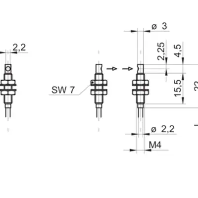 Оптоволоконный кабель Baumer FSE 200C4002
