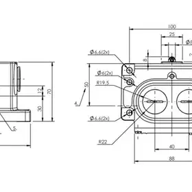 Блочный выключатель Balluff BNS 813-D02-L12-100-20-01-FC