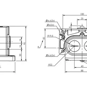 Блочный выключатель Balluff BNS 819-D03-D16-100-10-FE