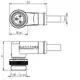 Разъем с кабелем Balluff BCC A323-0000-20-071-VX43W6-200