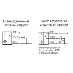 Индуктивный датчик ТЕКО ISB M6F-31P-15-LZ-3