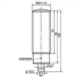 Оптический датчик ТЕКО OY AF81A-2-100-P