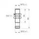 Индуктивный датчик Baumer IFRD 12N17T3/S14