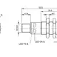 Ультразвуковой датчик расстояния Balluff BUS M18M1-XA-12/100-S92G