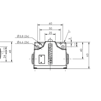 Блочный выключатель Balluff BNS 819-B02-D12-61-24-10
