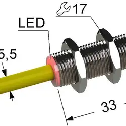 Индуктивный датчик Мега-К PS2-12M33-4B31-K