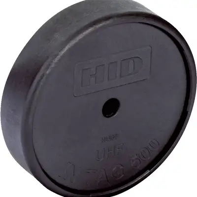 On-metal Transponder ETSI Disk on spacer SICK
