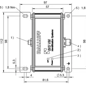RFID головка чтения/записи Balluff BIS VM-920