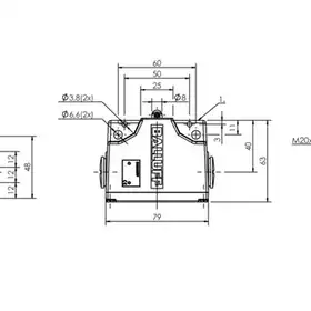 Блочный выключатель Balluff BNS 813-B03-R12-61-A-12-03