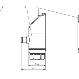 Датчик давления Balluff BSP B600-EV003-A01A0B-S4