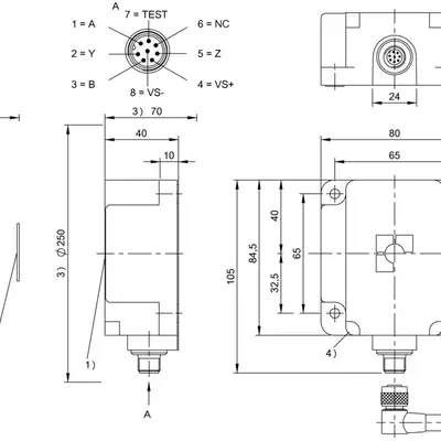 RFID головка чтения/записи Balluff BIS M-301-003-S115
