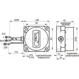Индуктивный датчик ТЕКО ISN I8P-32P-25F-LZT3-C-P-5
