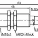 Индуктивный датчик LANBAO LR18XBF05DNR-E2
