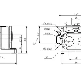 Блочный выключатель Balluff BNS 819-D03-D12-100-10