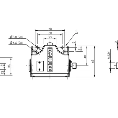 Блочный выключатель Balluff BNS 819-B02-D12-61-12-10-S80L