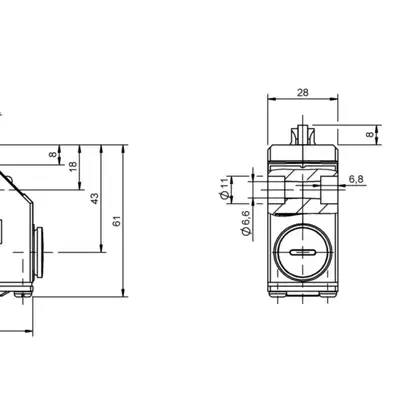 Одиночный выключатель Balluff BNS 813-FR-60-183