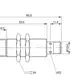 Индуктивный датчик расстояния Balluff BAW M18MG-UAC16F-S04G-K