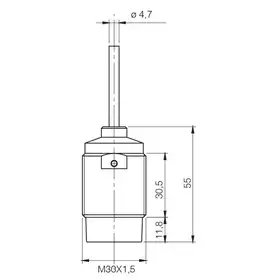 Индуктивный датчик DATASENSING V3T1/R0-4A8F