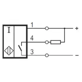 Индуктивный датчик ТЕКО ISNm ET4B-31N-8-LZ