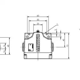 Блочный выключатель Balluff BNS 813-B02-R16-61-B-20-01