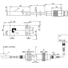 RFID Антенна Balluff BIS L-380-05/BU-PU1-00,15