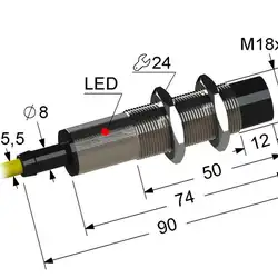 Индуктивный датчик Мега-К VB2-18M90-8N84-Z