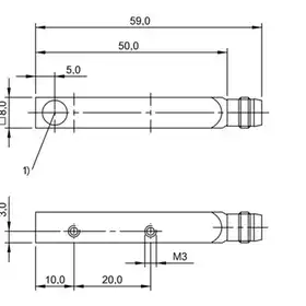 Оптический датчик Balluff BOS Q08M-X-LS20-S49