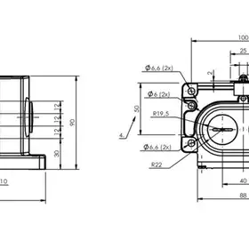 Блочный выключатель Balluff BNS 823-D04-R12-100-22-04