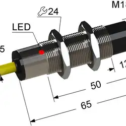 Индуктивный датчик Мега-К PS2-18M75-8N84-K