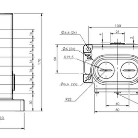 Блочный выключатель Balluff BNS 816-B08-PA-16-602-11