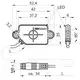 Емкостной датчик Baumer CFDK 25G1125/KS35LN6