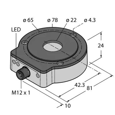 Энкодер TURCK RI360P0-EQR24M0-HESG25X3-H1181