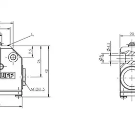 Одиночный выключатель Balluff BNS 819-99-K-10