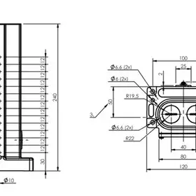 Блочный выключатель Balluff BNS 819-D14-R12-100-10