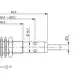 Индуктивный датчик расстояния Balluff BAW M12MF2-UAC40F-BP03