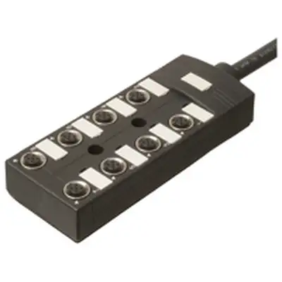 Распределительная коробка для датчиков Pepperl Fuchs V1-8/16A-5M-PUR-O4