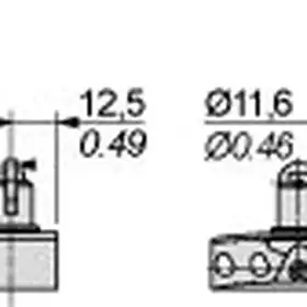 Kонцевой выключатель Telemecanique XCKT2102N12