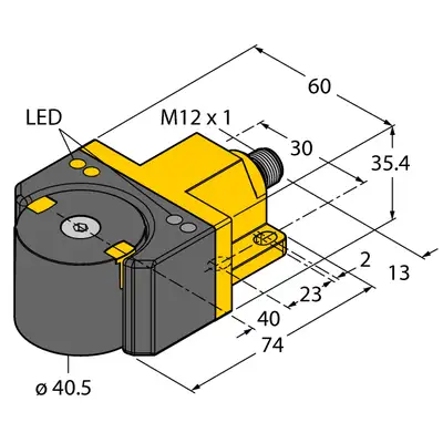 Энкодер TURCK RI360P1-DSU35-2UP6X4-H1151