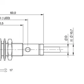 Индуктивный датчик Balluff BES 516-461-BO-L-05
