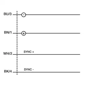 Световая завеса DATASENSING BX80S/50-2H