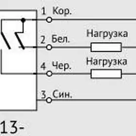 Индуктивный датчик СЕНСОР ВБИ-П40-120К-2113-З