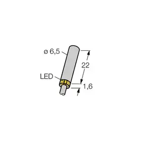Индуктивный датчик TURCK BI1.5-EH6.5K-AN6X